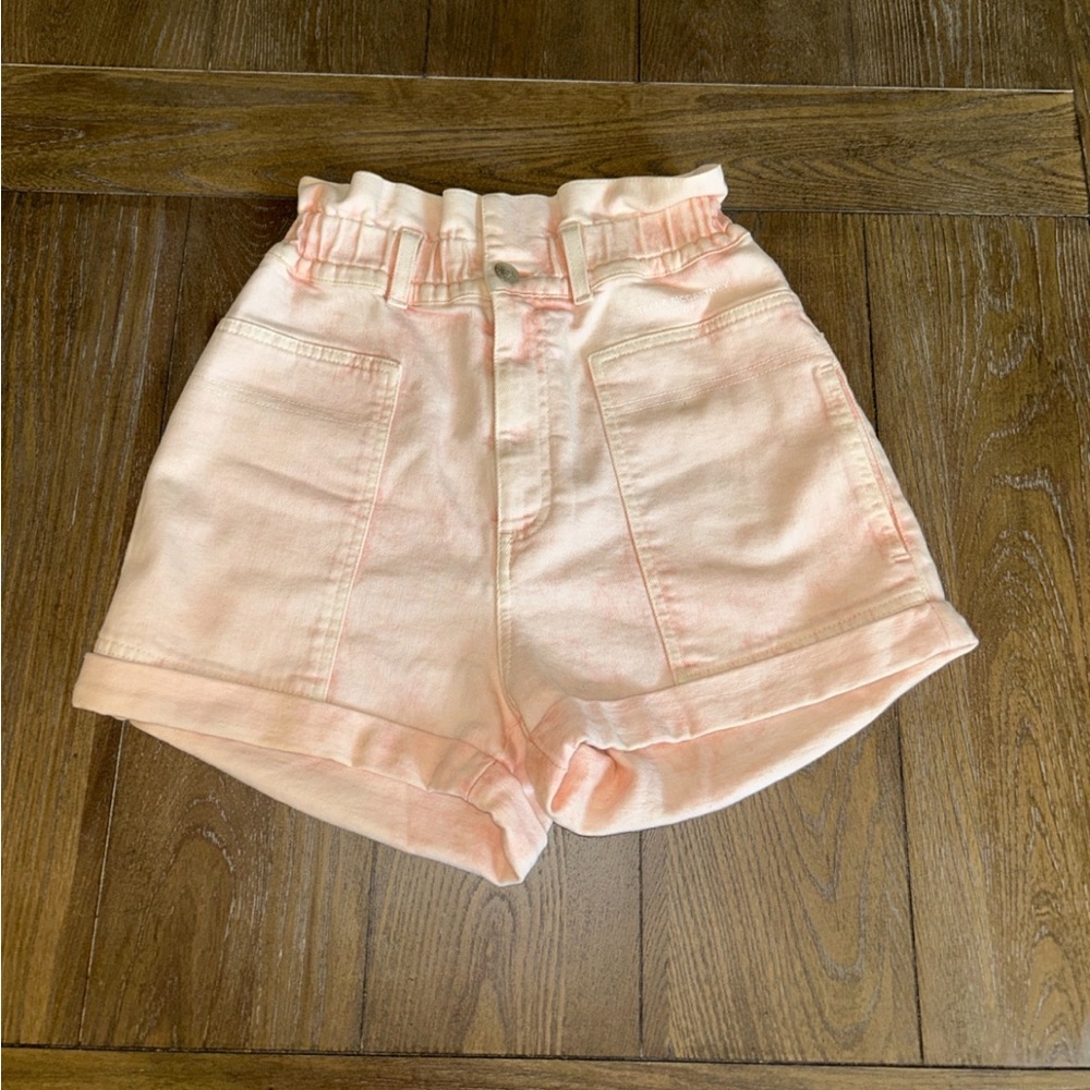 Stella McCartney Light Pink High Waist Shorts